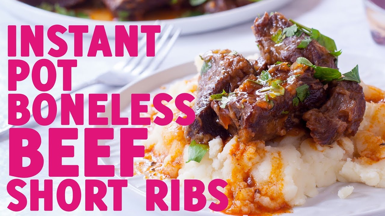 Pressure Cooker Short Ribs in Under an Hour