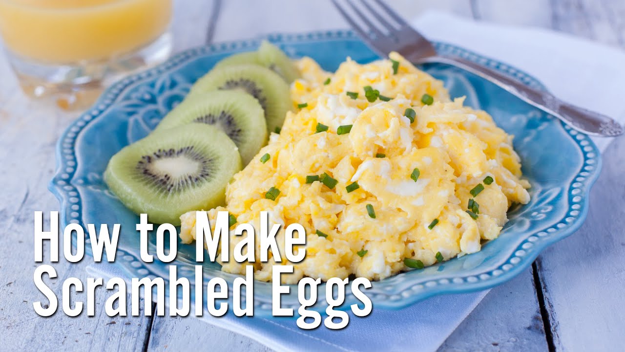 2 Year Old Shows How to Scramble Eggs Perfectly