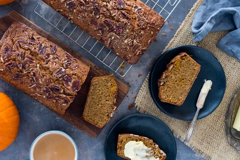 Turn the stringy guts of your Halloween pumpkin, into hearty, sweet, whole wheat pumpkin gut bread. You'll never throw pumpkin guts away again! From EatingRichly.com