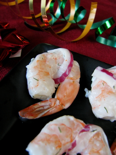 holiday shrimp appetizer