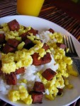 SPAM Eggs and Rice