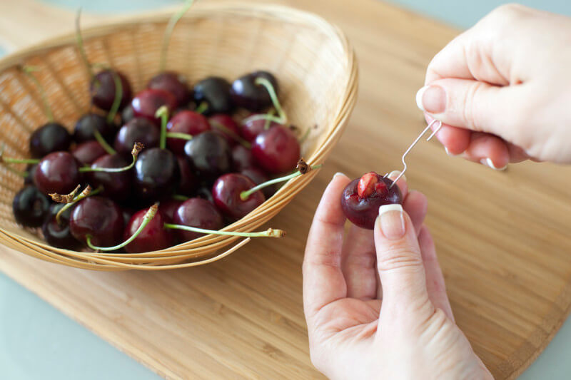 Infographic How to Pit Cherries (5 easy ways) Eating Richly