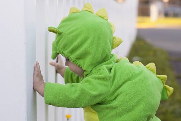 Cute baby dragon costume for Halloween | EatingRichly.com
