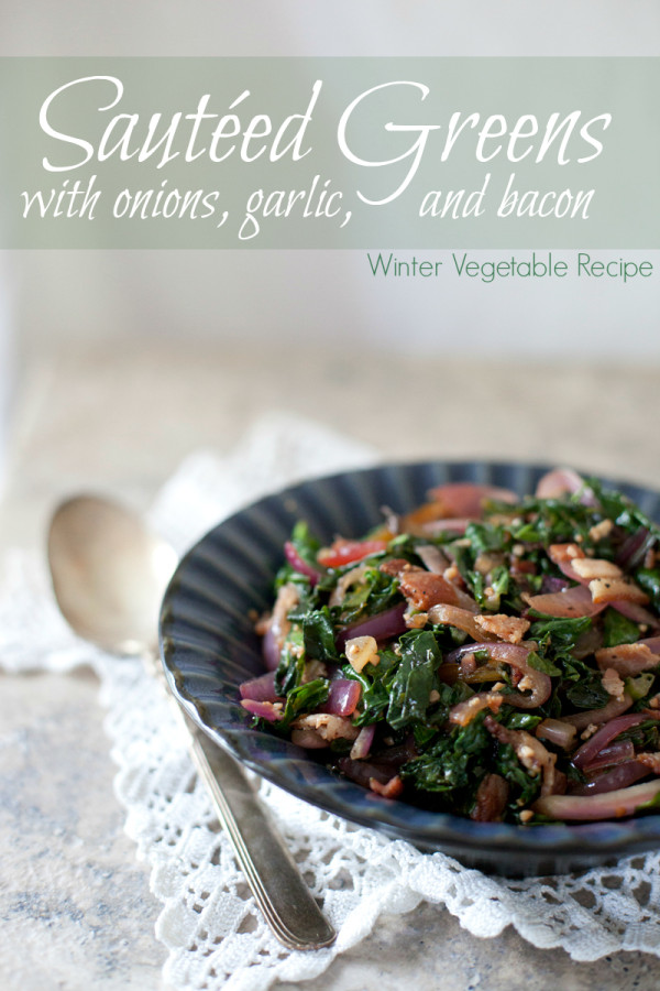 Recipe for Winter: Sauteed Greens (healthy soul food!) | EatingRichly.com