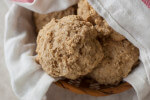 These whole wheat drop biscuits are healthy, fast, and simple. EatingRichly.com