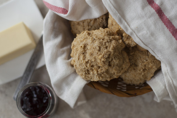 Whole Wheat Drop Biscuit Recipe
