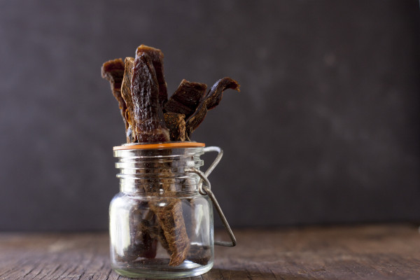 Use your oven to easily turn fresh beef into flavorful Korean kalbi beef jerky for a homemade edible gift. EatingRichly.com