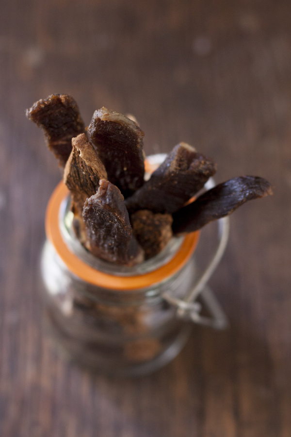 Use your oven to easily turn fresh beef into flavorful Korean kalbi beef jerky for a homemade edible gift. EatingRichly.com