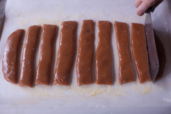 The easiest chocolate salted caramels
