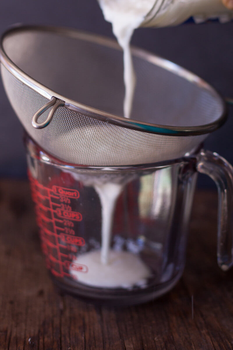 Straining kefir and how to make homemade milk kefir tutorial