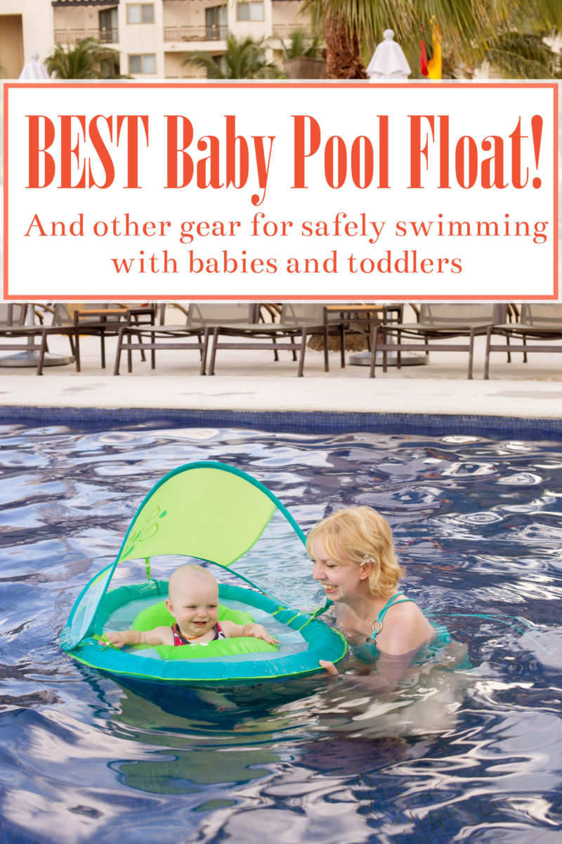 Wondering what you need to take a toddler or baby swimming? We're sharing the best baby pool float & all the gear you need to keep your little ones safe.