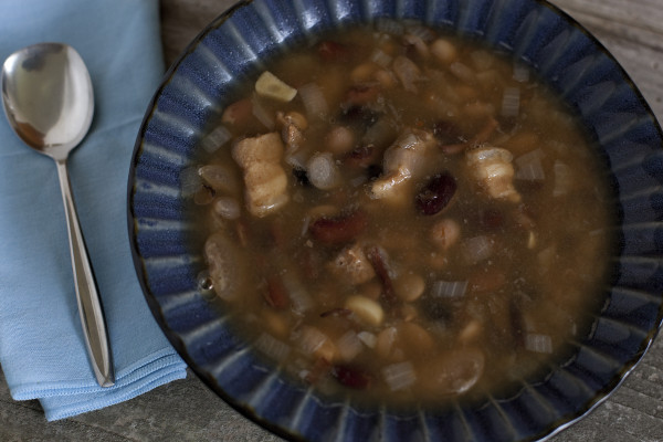 Asian Pork Belly Bean Soup Recipe with Video