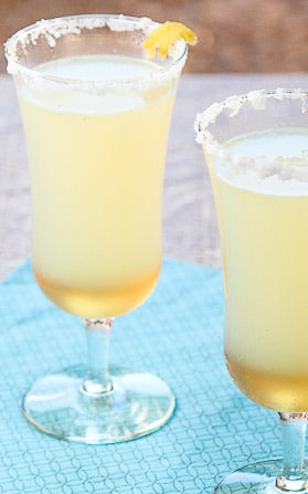 Not only is this mocktail made with tongue tingling fresh ginger, but the post includes the sweet story of how Sarah's husband proposed! Check out all 20 booze free Mother's Day drinks on EatingRichly.com