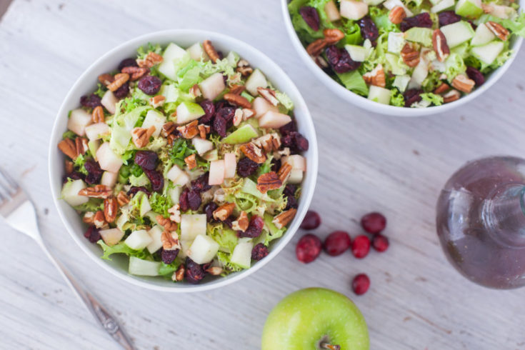 Apple Cranberry Salad Recipe and What is Endive?