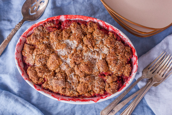 Healthy Easy Strawberry Cobbler Recipe - Eating Richly