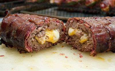 Bacon Cheeseburger Fatty. See all 15 creative edible Father's Day gifts on EatingRichly.com.