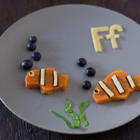 Healthy Toddler Snacks F is for Fish