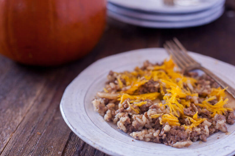 This ground red meat dinner in a pumpkin is is no longer only easy to absorb, it be moreover a kid good dinner that would possibly well have your miniature ones begging for extra! From EatingRichly.com  Floor Crimson meat Dinner in a Pumpkin beef rice in pumpkin 4489 800x533