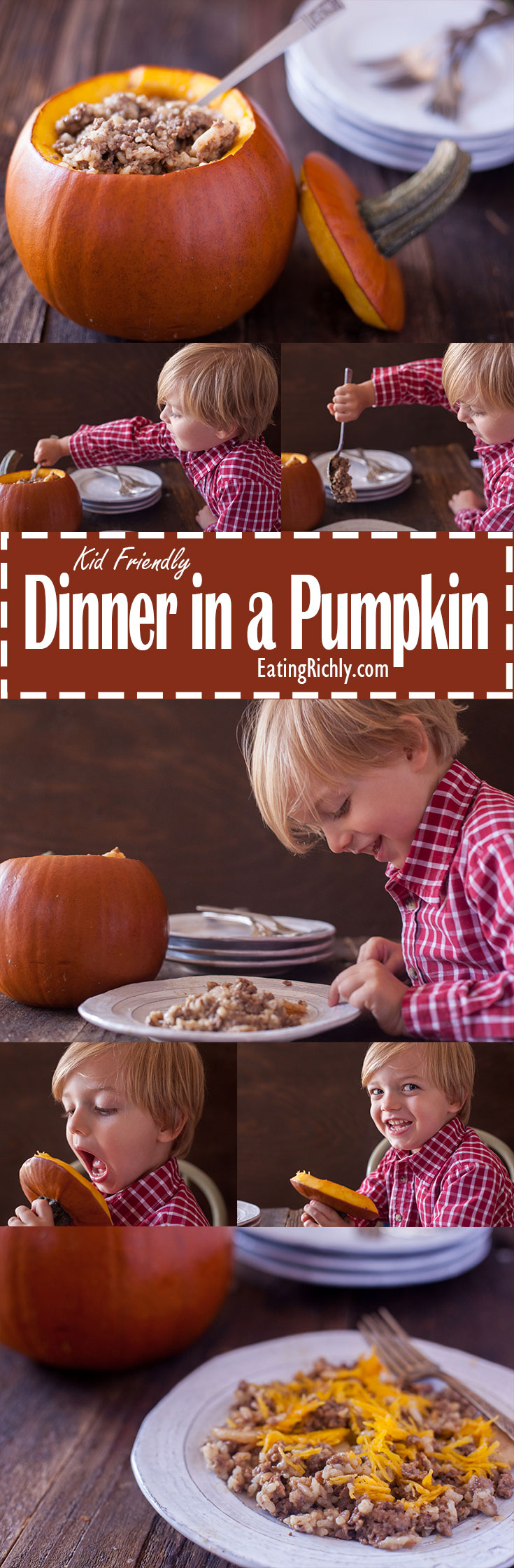 This ground red meat dinner in a pumpkin is is no longer only easy to absorb, it be moreover a kid good dinner that would possibly well have your miniature ones begging for extra! From EatingRichly.com  Floor Crimson meat Dinner in a Pumpkin ground beef dinner in a pumpkin pin