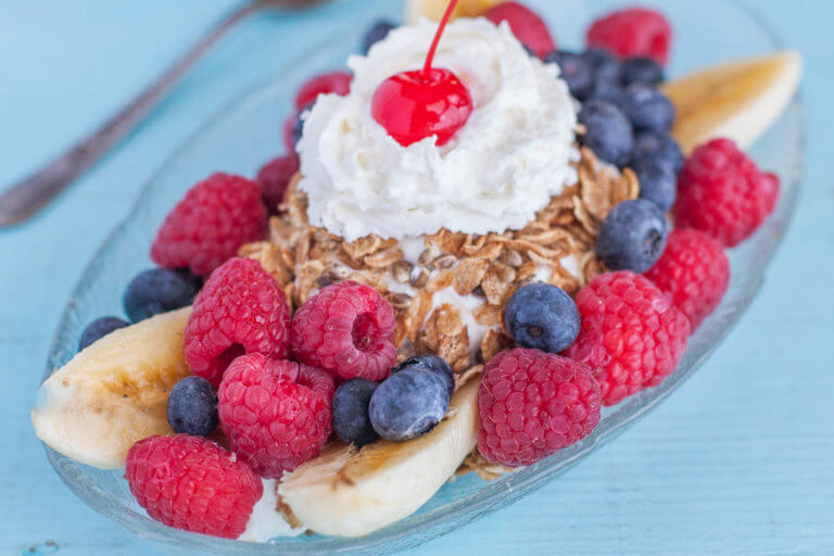Healthy Banana Split Recipe Kids Can Make Eating Richly