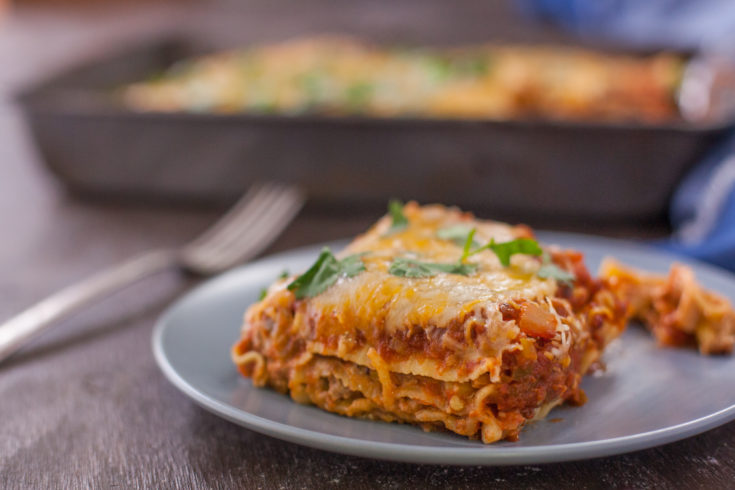 This Easy Taco Lasagna recipe comes together quickly and blends two favorite flavors for an out-of-this-world dish. From eatingrichly.com