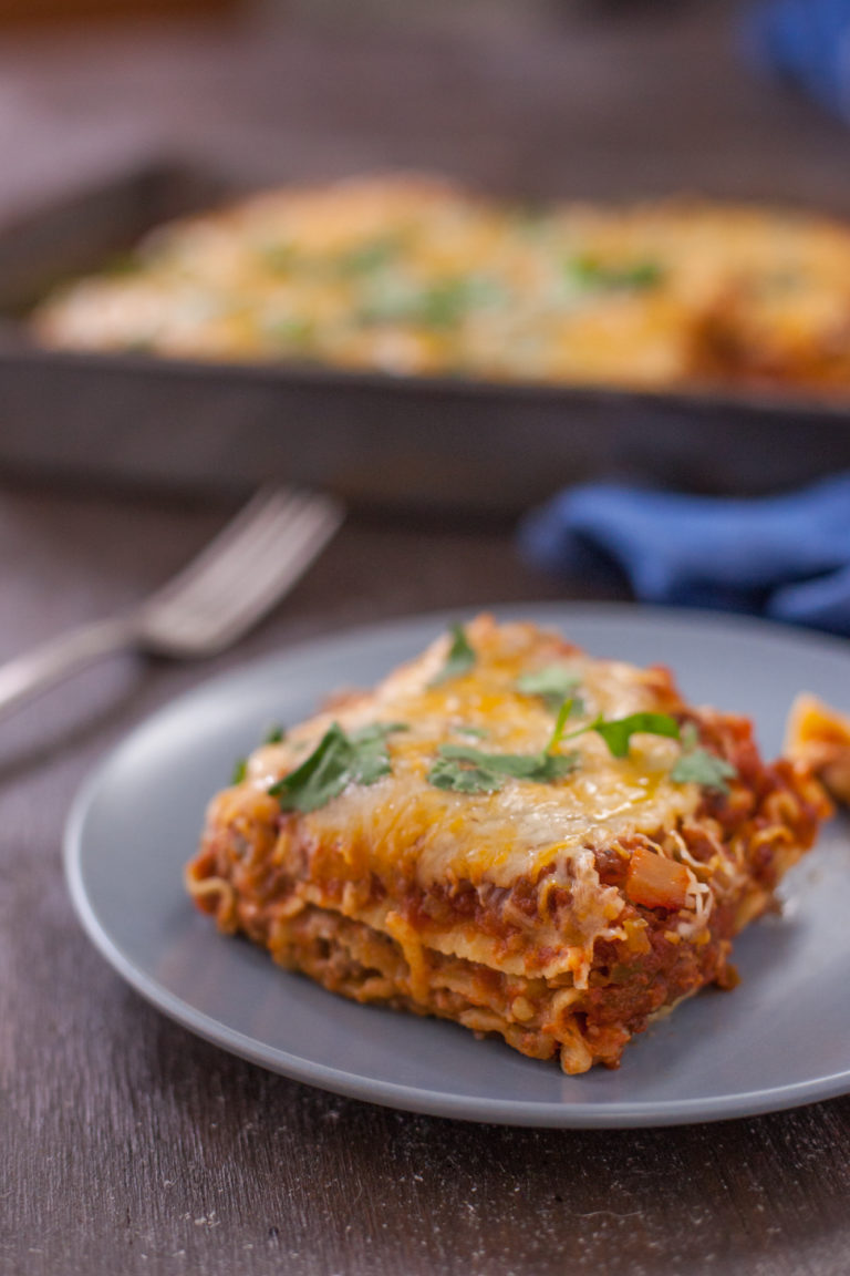 Easy Taco Lasagna Recipe For the Whole Family - Eating Richly