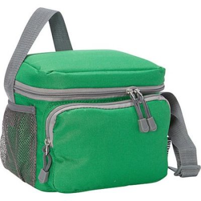 A basic soft sided cooler is perfect for transporting frozen breastmilk while traveling. Check out all of our traveling and pumping tips on EatingRichly.com