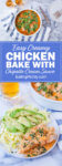 Chicken Bake with Chipotle Cheese Sauce
