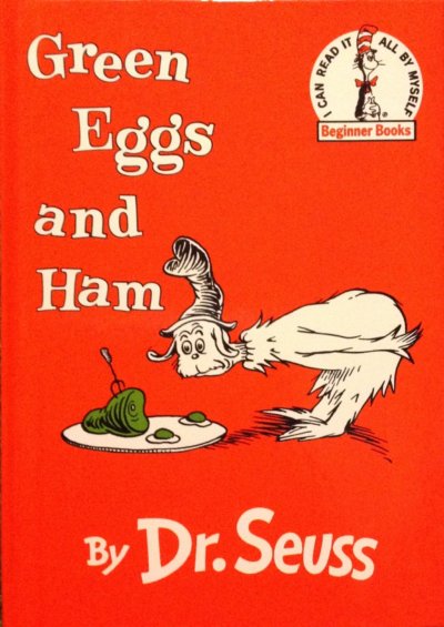 Green Eggs and Ham Book by Dr. Seuss