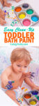 Toddler Paint Bath