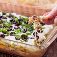 7 Layer Dip Recipe Baked In The Oven Is Crazy Good Eating Richly