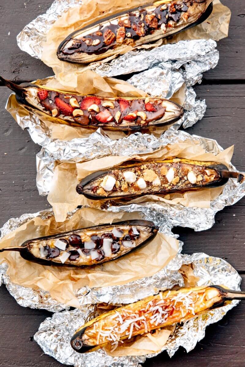 Campfire Banana Boats Best Camping Food for Kids