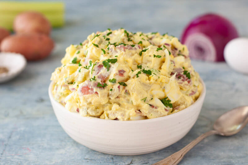 Healthy Red Potato Salad