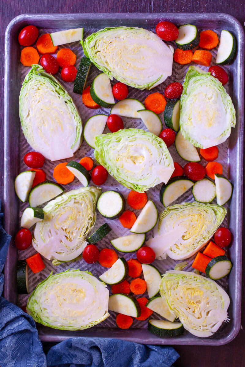 Cabbage Recipe Sheet Pan Dinner
