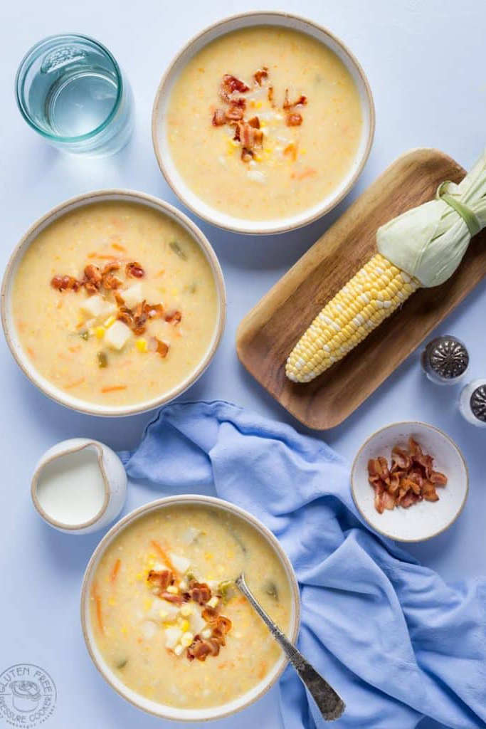 Pressure Cooker Corn Chowder Instant Pot Soup Recipes