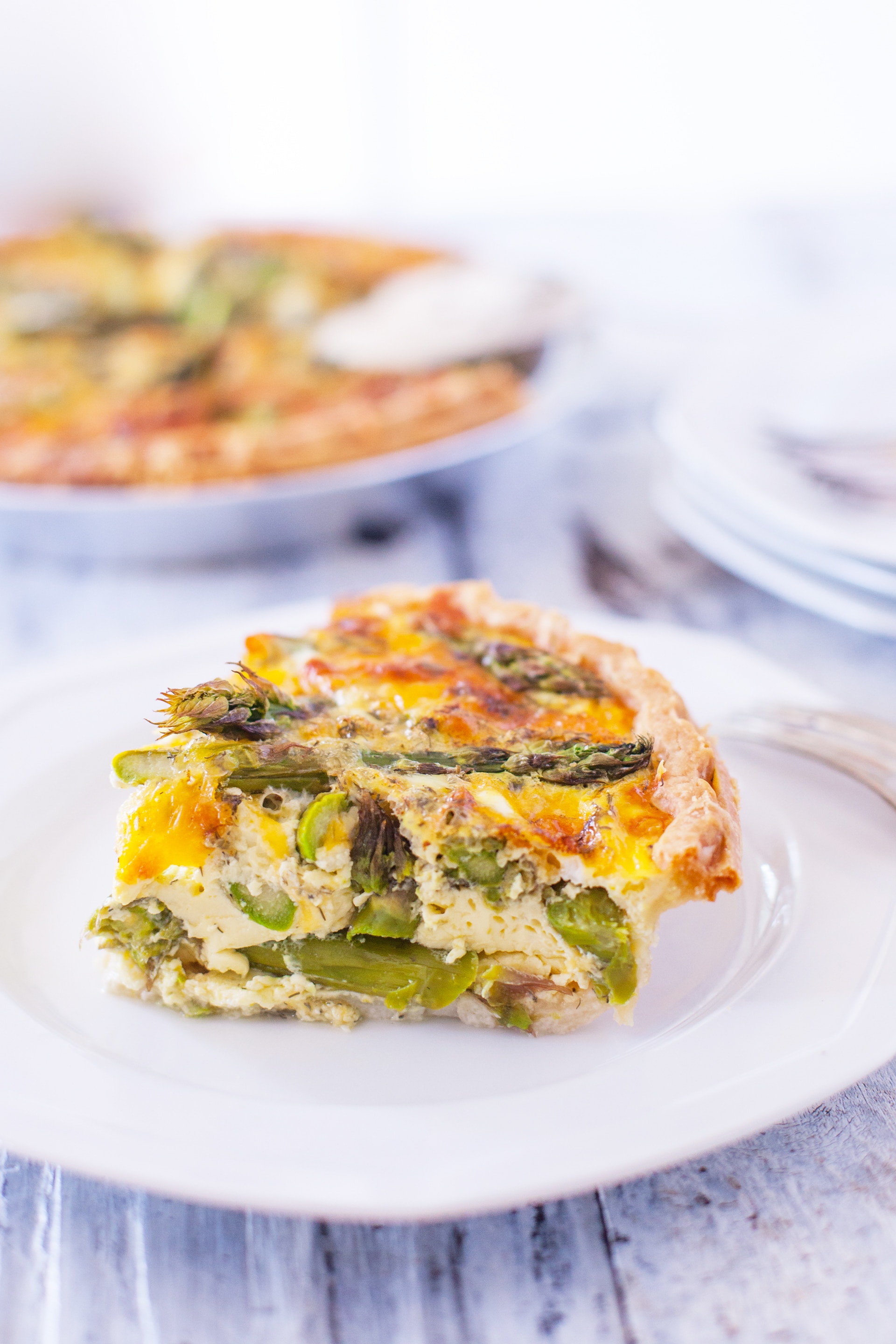 Asparagus Quiche Recipe Perfect for Brunch - Eating Richly
