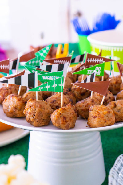 Game Day Food Buffet Made Easy for Busy Families - Eating Richly
