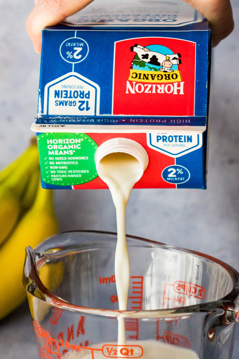 Pouring Horizon Organic High Protein Milk