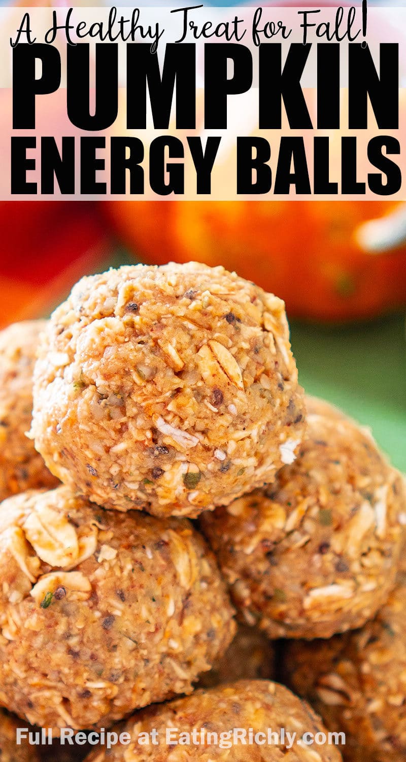 Pumpkin Energy Balls Pinterest