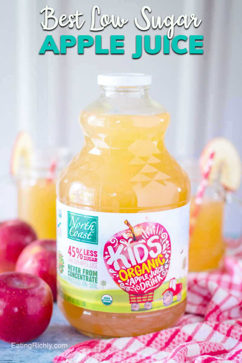 Jar of North Coast Organic Kid's Apple Juice Drink