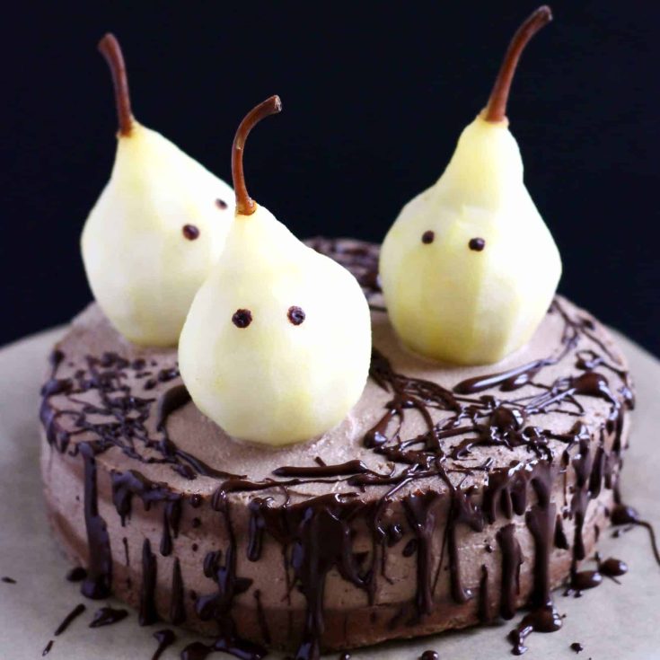 Image for Gluten-Free Vegan Halloween Ghost Cake