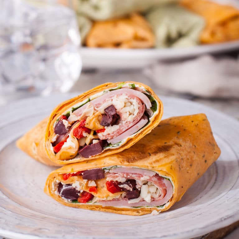 Italian Wrap Recipe the Perfect Antipasto Lunch Eating Richly